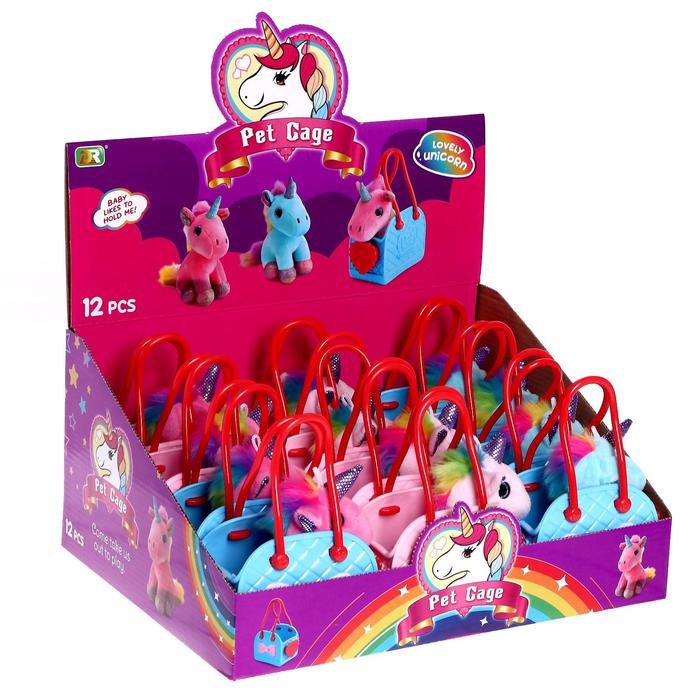 Игрушка «Единорог» в переноске, МИКС
Игрушка «Единорог» в переноске, МИКС