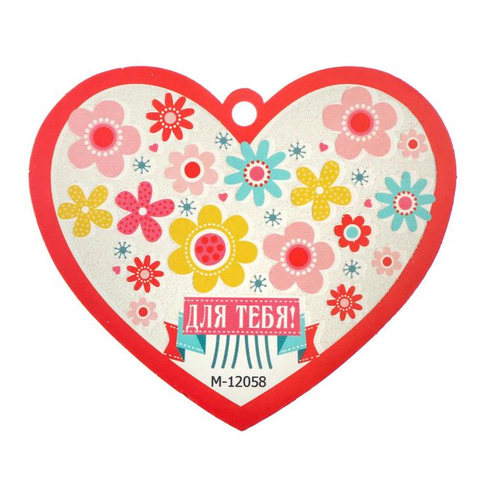 Открытка-валентинка "Для тебя!" пластизоль, цветы, белый фон
Открытка-валентинка "Для тебя!" пластизоль, цветы, белый фон