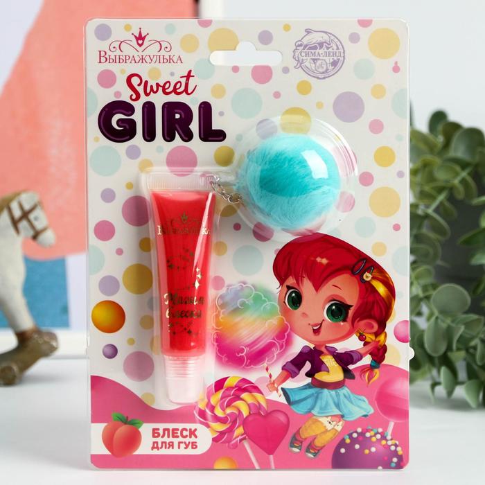 Блеск для губ детский Sweet girl 15 мл, аромат персика
Блеск для губ детский Sweet girl 15 мл, аромат персика