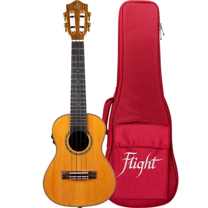 Укулеле FLIGHT DIANA CE SOUNDWAVE - со звукоснимателем, концерт, SOLID кедр, орех, натур 
Укулеле FLIGHT DIANA CE SOUNDWAVE - со звукоснимателем, концерт, SOLID кедр, орех, натур