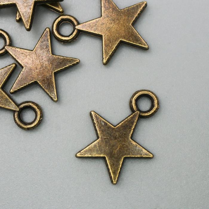 Подвеска "Звезда", цвет бронза 0,9х1,2 см
Подвеска "Звезда", цвет бронза 0,9х1,2 см