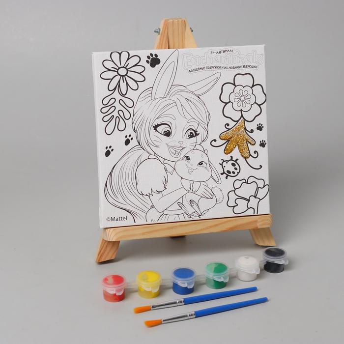 Холст для росписи, 15 × 15 см, Энчантималс, Бри Кроля и Твист с глиттером
Холст для росписи, 15 × 15 см, Энчантималс, Бри Кроля и Твист с глиттером