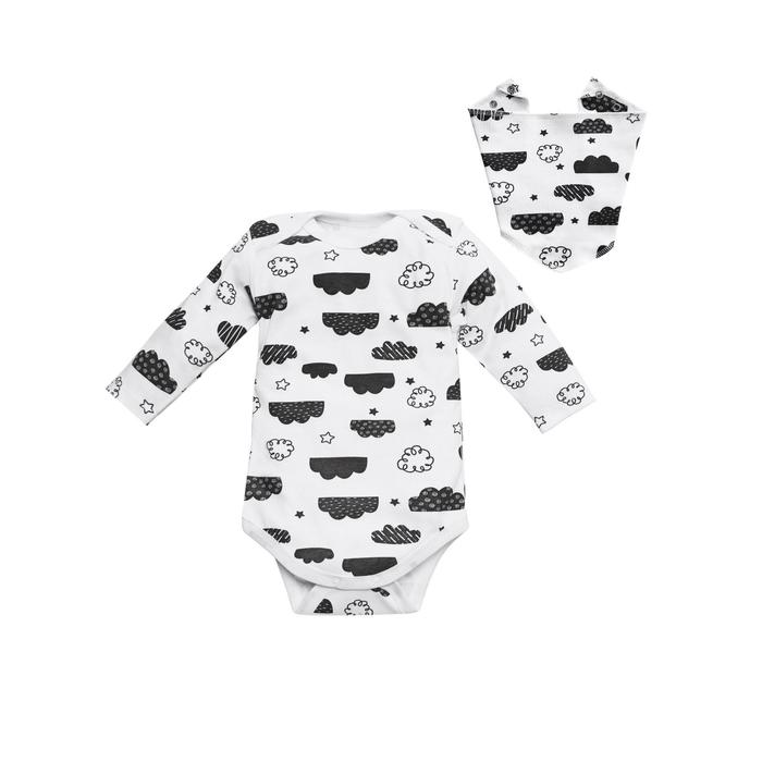 Боди с длинным рукавом, с нагрудником «Облака», рост 68 см
Боди с длинным рукавом, с нагрудником «Облака», рост 68 см