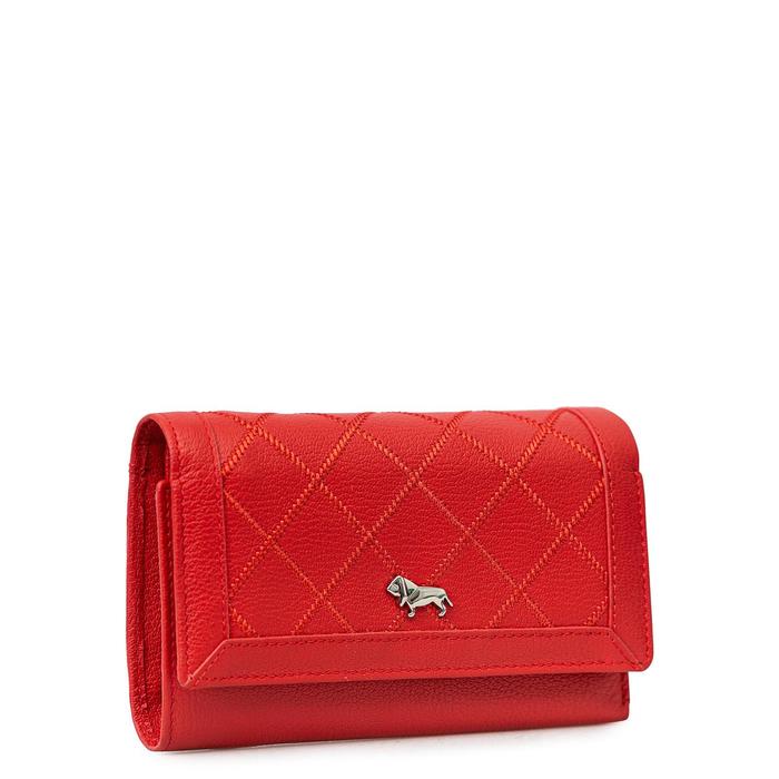 Кошелёк, отдел на клапане, цвет красный
Кошелёк, отдел на клапане, цвет красный