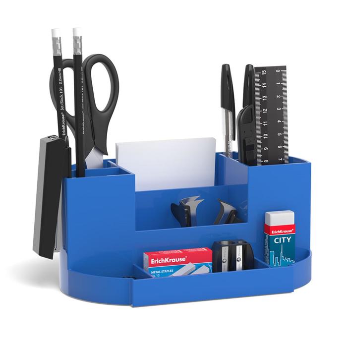 Набор настольный ErichKrause Victoria, 14 предметов, синий
Набор настольный ErichKrause Victoria, 14 предметов, синий