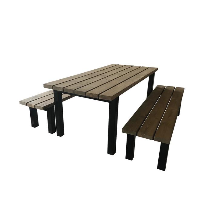 Набор мебели МАССИВ (стол+2 скамьи)
Набор мебели МАССИВ (стол+2 скамьи)