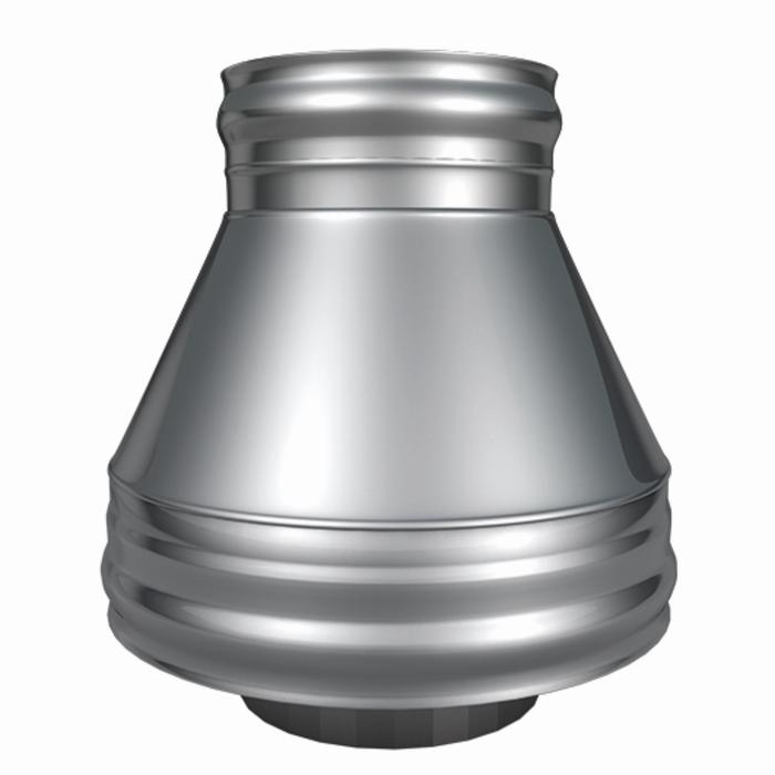 Конус, нержавеющая сталь AISI 316/AISI 304, толщина 0.5 мм, d=120 × 220 мм, с хомутом
Конус, нержавеющая сталь AISI 316/AISI 304, толщина 0.5 мм, d=120 × 220 мм, с хомутом