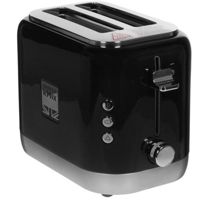 Тостер Kenwood TCX751BK, 900 Вт, 2 тоста, 5 режимов, черный
Тостер Kenwood TCX751BK, 900 Вт, 2 тоста, 5 режимов, черный