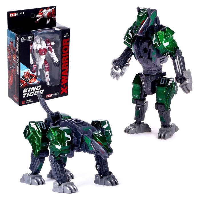 Робот «Хищник», трансформируется, с металлическими элементами, МИКС
Робот «Хищник», трансформируется, с металлическими элементами, МИКС