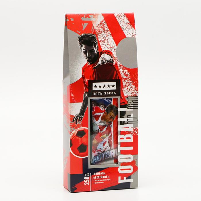 Подарочный шампунь для мужчин «Футбол», 250 мл
Подарочный шампунь для мужчин «Футбол», 250 мл