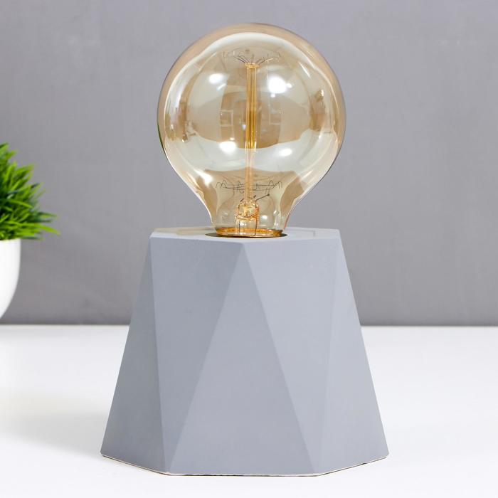 Настольная лампа 4430/1GY E27 60Вт серая 10х10х10 см
Настольная лампа 4430/1GY E27 60Вт серая 10х10х10 см