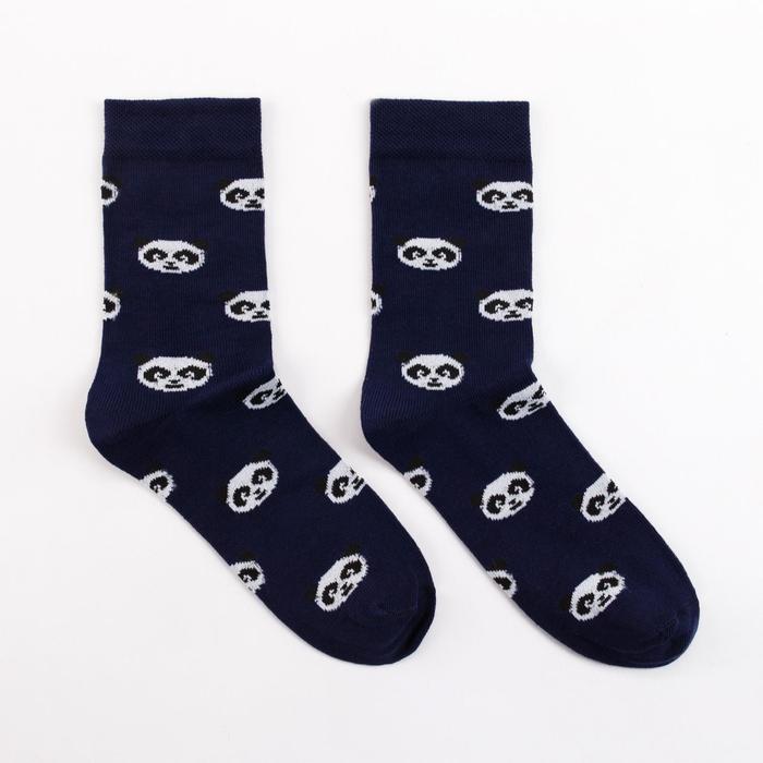 Носки женские «Панда» цвет тёмно-синий, размер 23-25
Носки женские «Панда» цвет тёмно-синий, размер 23-25