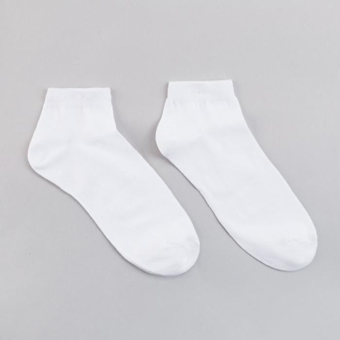 Носки мужские, цвет белый, размер 27
Носки мужские, цвет белый, размер 27