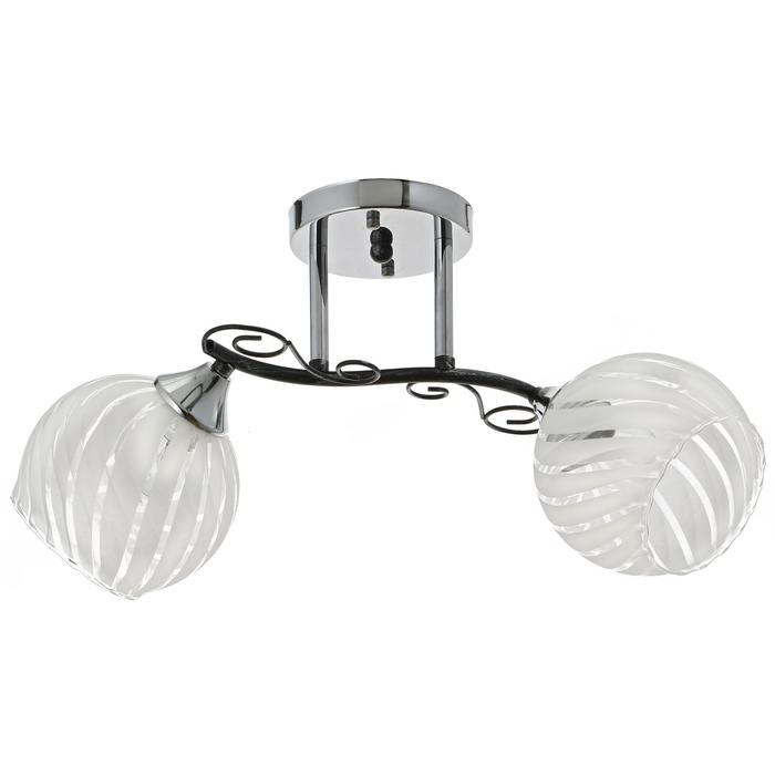 Люстра 6471/2 2х60Вт Е27, хром
Люстра 6471/2 2х60Вт Е27, хром