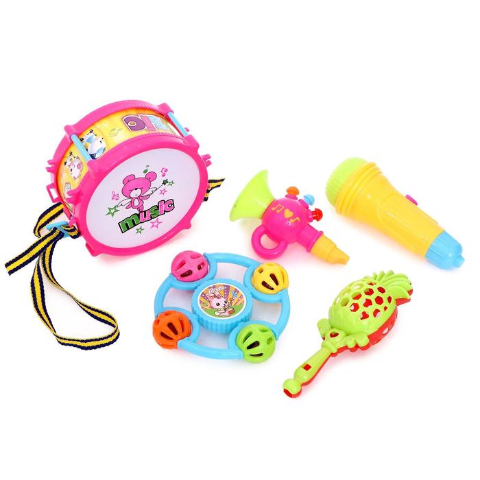 Набор музыкальных инструментов «Музыкальный рай», МИКС
Набор музыкальных инструментов «Музыкальный рай», МИКС