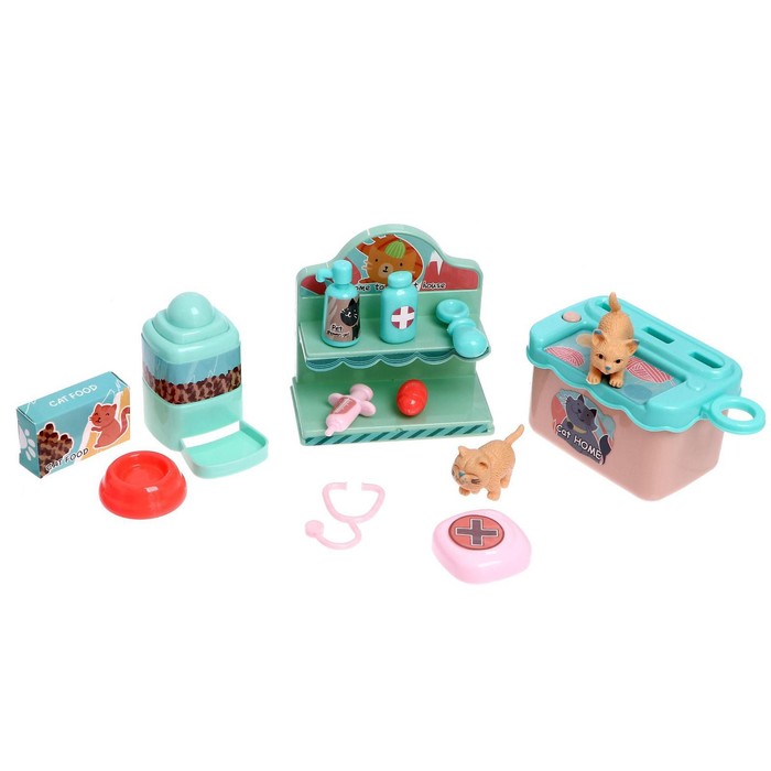 Игровой набор «Питомцы» с аксессуарами, МИКС
Игровой набор «Питомцы» с аксессуарами, МИКС