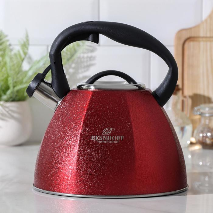 Чайник со свистком «Бархат», 4 л, цвет красный
Чайник со свистком «Бархат», 4 л, цвет красный