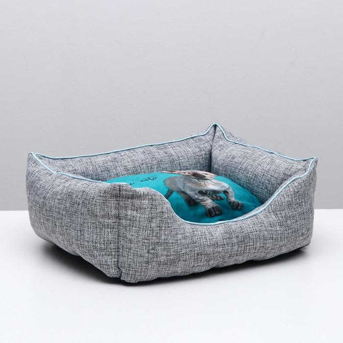 Лежанка пухлик "Дизайн" №2 PerseLine ЛД-20 с кошкой микс 46 x 36 x 20 см
Лежанка пухлик "Дизайн" №2 PerseLine ЛД-20 с кошкой микс 46 x 36 x 20 см