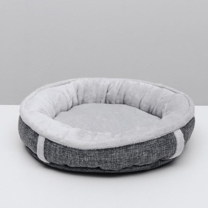 Лежанка "Лофт" PerseiLine ЛФ-0 круглая размер M 47 x 10 см, серый
Лежанка "Лофт" PerseiLine ЛФ-0 круглая размер M 47 x 10 см, серый