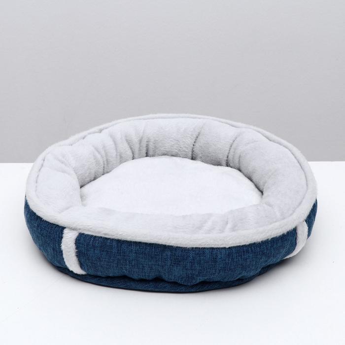 Лежанка "Лофт" PerseiLine ЛФ-0 круглая размер M 47 x 10 см, синий
Лежанка "Лофт" PerseiLine ЛФ-0 круглая размер M 47 x 10 см, синий