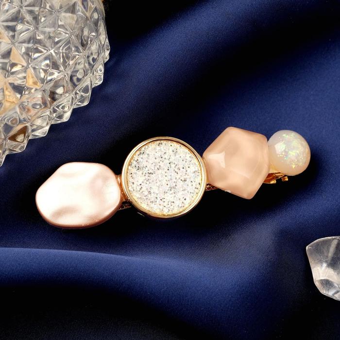 Заколка-автомат для волос "Алессия" космос, 7 см, бело-розовый
Заколка-автомат для волос "Алессия" космос, 7 см, бело-розовый