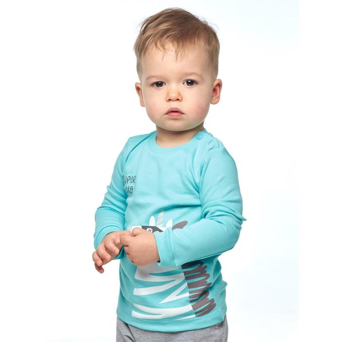 Лонгслив для мальчика, рост 80 см, цвет голубой
Лонгслив для мальчика, рост 80 см, цвет голубой