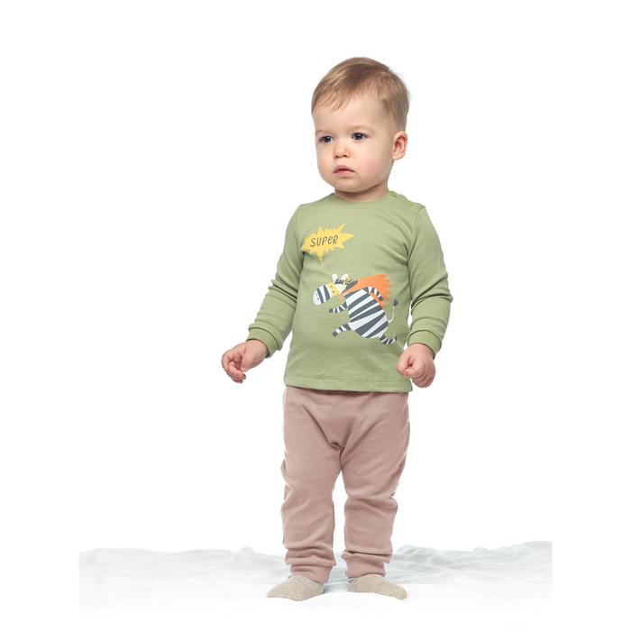 Брюки детские, рост 80 см, цвет бежевый
Брюки детские, рост 80 см, цвет бежевый