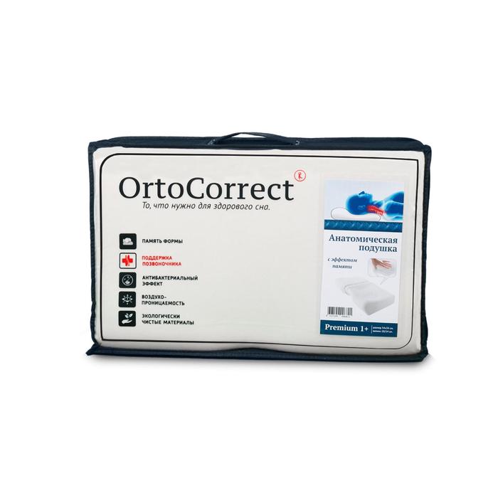 Ортопедическая подушка OrtoCorrect Premium 1 Plus, одна выемка под плечо, 54х34 см, валики 14/10 см
Ортопедическая подушка OrtoCorrect Premium 1 Plus, одна выемка под плечо, 54х34 см, валики 14/10 см