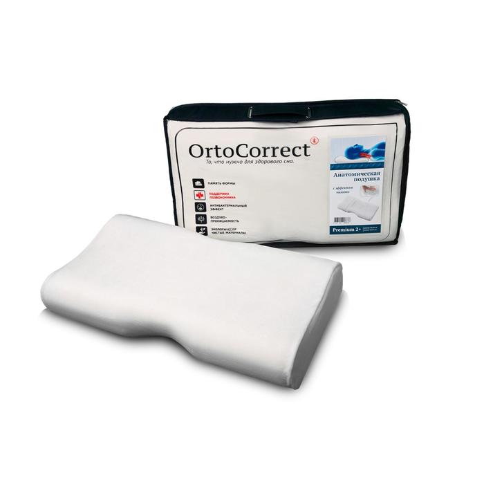Ортопедическая подушка OrtoCorrect Premium 2 Plus 58х34, две выемки под плечо 10/12
Ортопедическая подушка OrtoCorrect Premium 2 Plus 58х34, две выемки под плечо 10/12