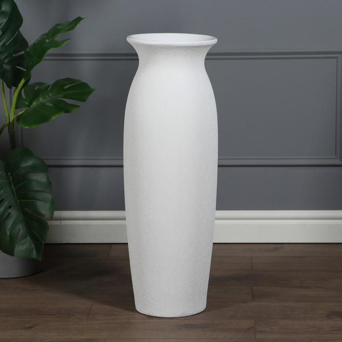 Ваза керамическая "Луиза", напольная, кожа, белая , 71 см
Ваза керамическая "Луиза", напольная, кожа, белая , 71 см