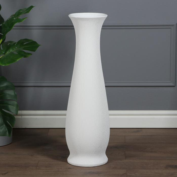 Ваза керамическая "Глория", напольная, кожа, белая, 70 см
Ваза керамическая "Глория", напольная, кожа, белая, 70 см