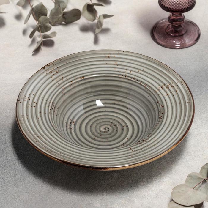 Тарелка для пасты «Суприм», d=25 см, 400 мл, цвет серый
Тарелка для пасты «Суприм», d=25 см, 400 мл, цвет серый