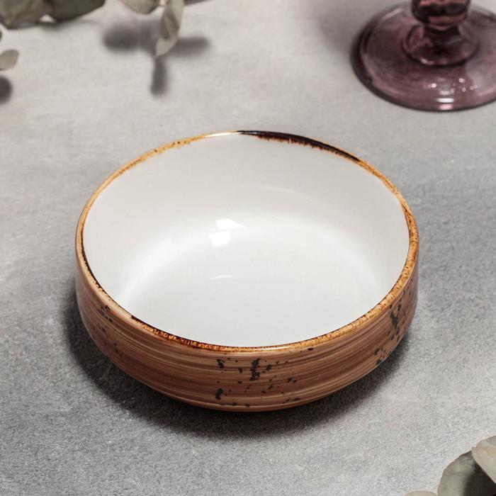 Миска «Винтаж», 450 мл, d=14 см, штабелируемая, цвет коричневый
Миска «Винтаж», 450 мл, d=14 см, штабелируемая, цвет коричневый