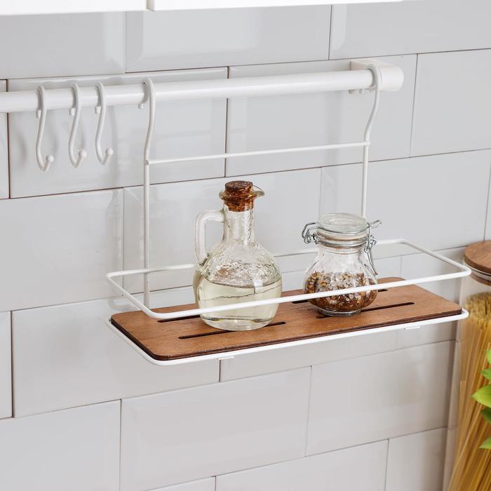 Рейлинговая система для кухни Tekno-tel, 7 предметов, цвет белый
Рейлинговая система для кухни Tekno-tel, 7 предметов, цвет белый