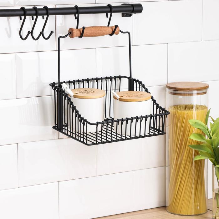 Рейлинговая система для кухни Tekno-tel Re'Black, 9 предметов, цвет чёрный
Рейлинговая система для кухни Tekno-tel Re'Black, 9 предметов, цвет чёрный