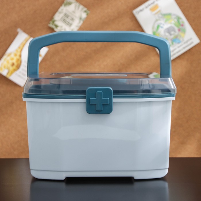 Аптечка, 22×16×14 см, цвет МИКС
Аптечка, 22×16×14 см, цвет МИКС