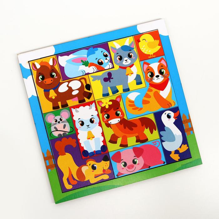 Головоломка. Тетрис для малышей «Ферма»
Головоломка. Тетрис для малышей «Ферма»