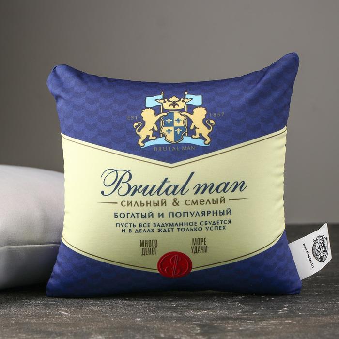Подушка-антистресс Brutal man, 21х20 см
Подушка-антистресс Brutal man, 21х20 см