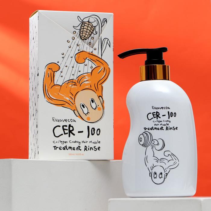 Маска-бальзам для волос Elizavecca CER-100, 500 мл
Маска-бальзам для волос Elizavecca CER-100, 500 мл