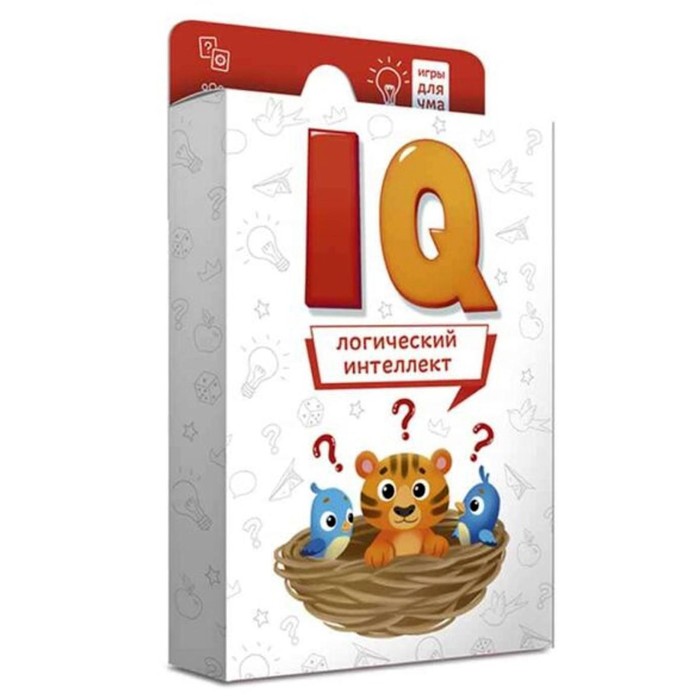 Карточная игра «Логический интеллект», 40 карточек 8х12 см
Карточная игра «Логический интеллект», 40 карточек 8х12 см