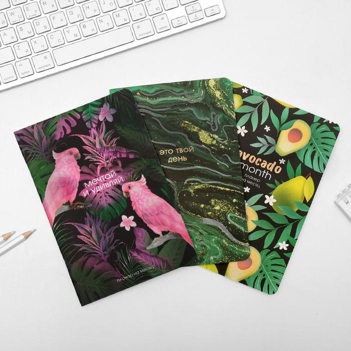 Набор планингов 3 шт. «Планы» Уф-лак, софт-тач 
Набор планингов 3 шт. «Планы» Уф-лак, софт-тач