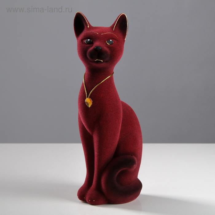 Копилка "Кот Кузя", покрытие флок, бордовая, 28 см
Копилка "Кот Кузя", покрытие флок, бордовая, 28 см