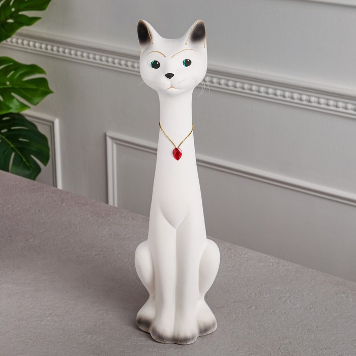 Копилка "Кот Мурзик", покрытие флок, белая, 45 см
Копилка "Кот Мурзик", покрытие флок, белая, 45 см