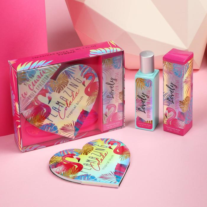 Подарочный набор «Фламинго»: парфюм (30 мл), запечённые румяна
Подарочный набор «Фламинго»: парфюм (30 мл), запечённые румяна