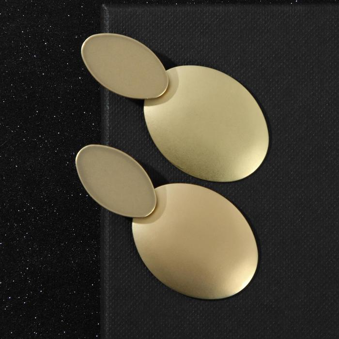 Серьги металл "Тренд" конго, цвет золото
Серьги металл "Тренд" конго, цвет золото