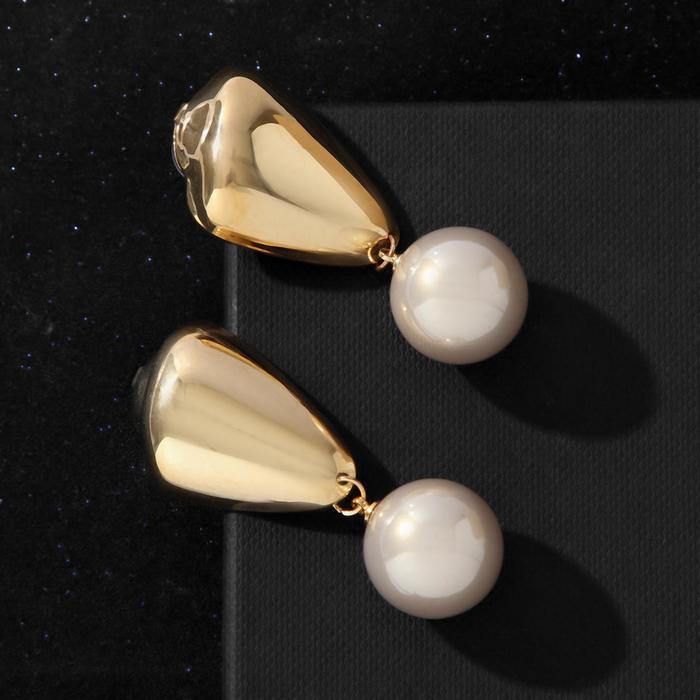 Серьги с жемчугом "Хлопок" камни, цвет белый в золоте
Серьги с жемчугом "Хлопок" камни, цвет белый в золоте