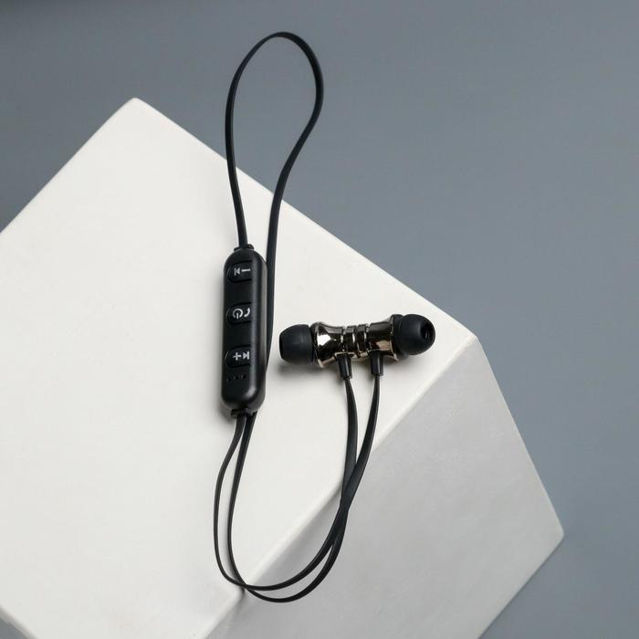 фото Беспроводные магнитные наушники с микрофоном "real man", мод. i12 ,9 х 13,5 см like me