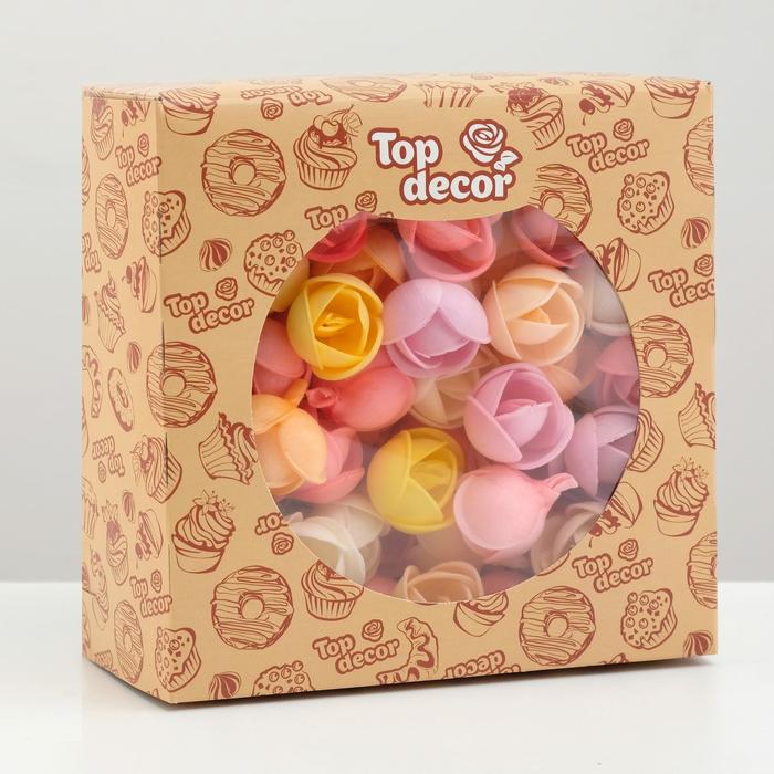 Вафельные пионы, 2,4 см, микс, 110 шт.
Вафельные пионы, 2,4 см, микс, 110 шт.