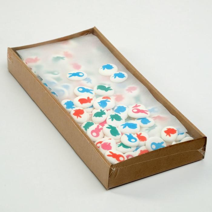 Сахарные медальоны «Пасхальный кролик»,300 шт.
Сахарные медальоны «Пасхальный кролик»,300 шт.