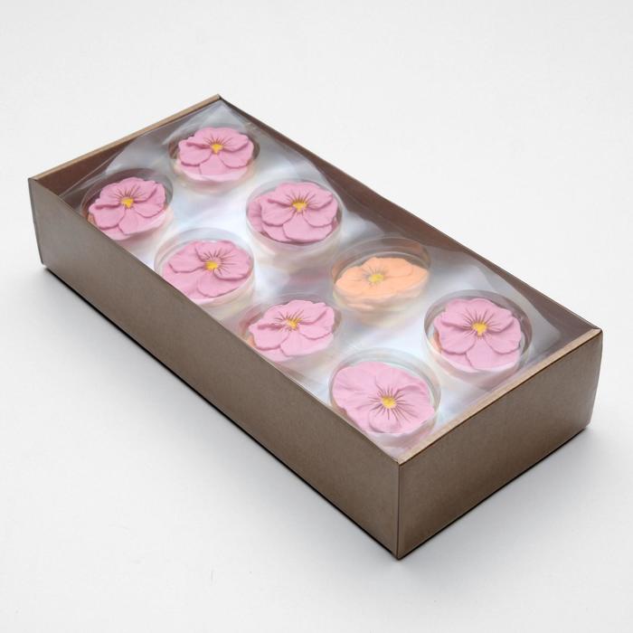 Сахарные цветы «Анютины глазки» разноцветные, 56 шт., 50 мм
Сахарные цветы «Анютины глазки» разноцветные, 56 шт., 50 мм